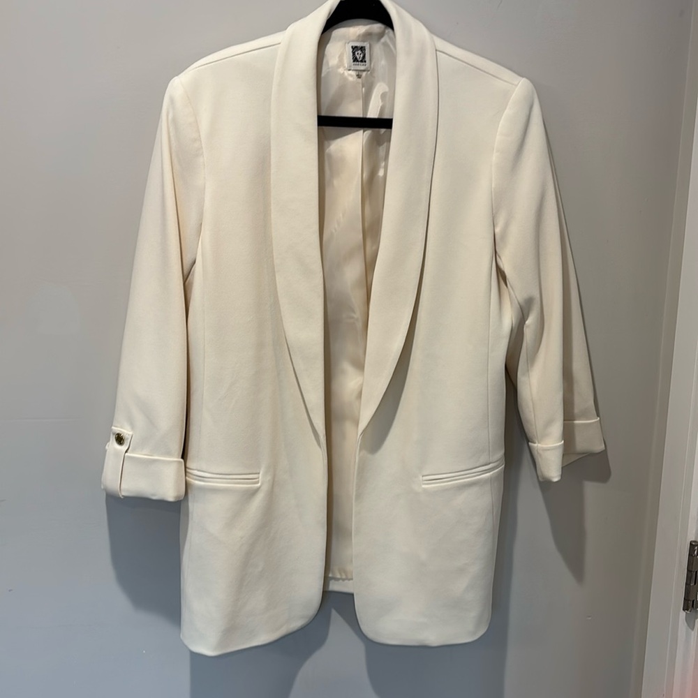 Anne Klein Cream Blazer